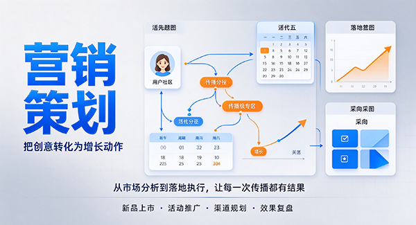 马尾区营销策划